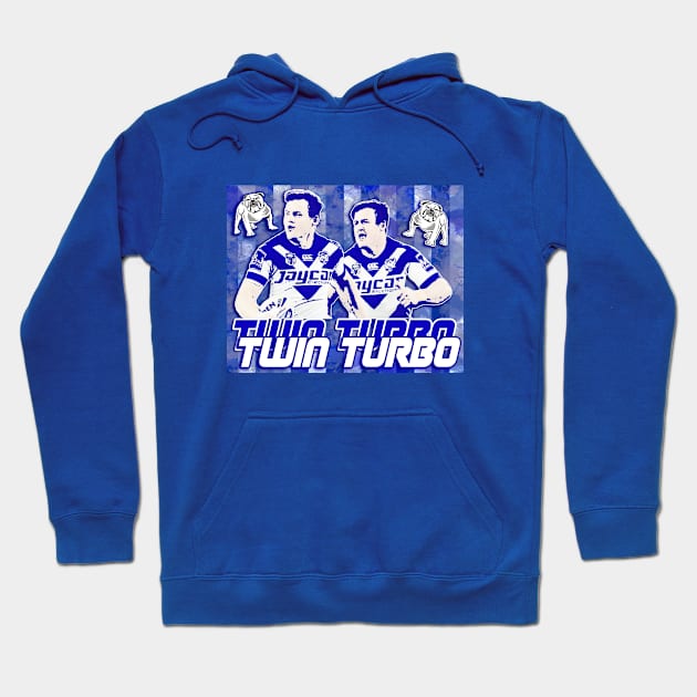 Canterbury Bulldogs - Josh & Brett Morris - TWIN TURBO Hoodie by OG Ballers